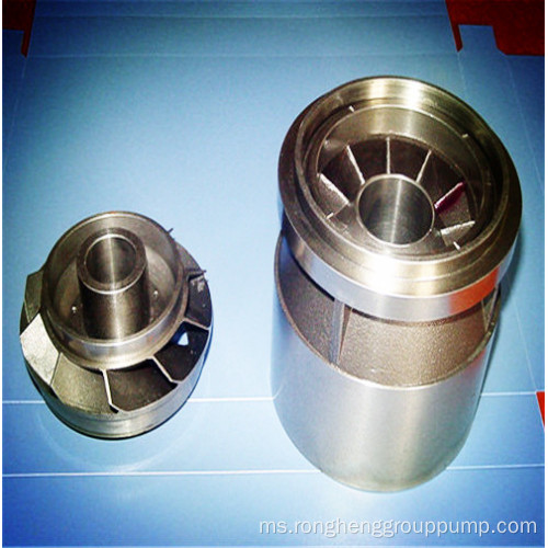 Precision casting oil extraction pump guide wheel